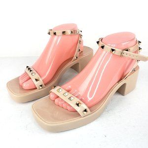 MIA Sandal Womens Andi adjustable hook and loop ankle heels Y2K